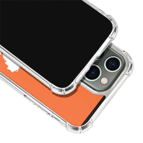 Clemson University Tiger Print iPhone 13 Pro Max Clear Case